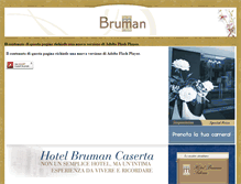 Tablet Screenshot of hotelbruman.it